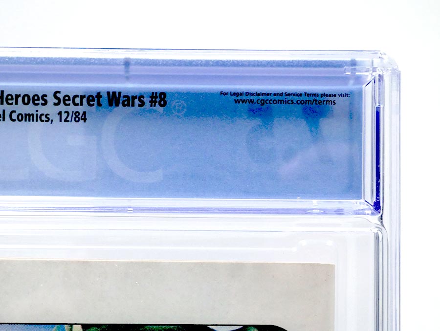 Marvel Super-Heroes Secret Wars #8 Cover N CGC 7.5