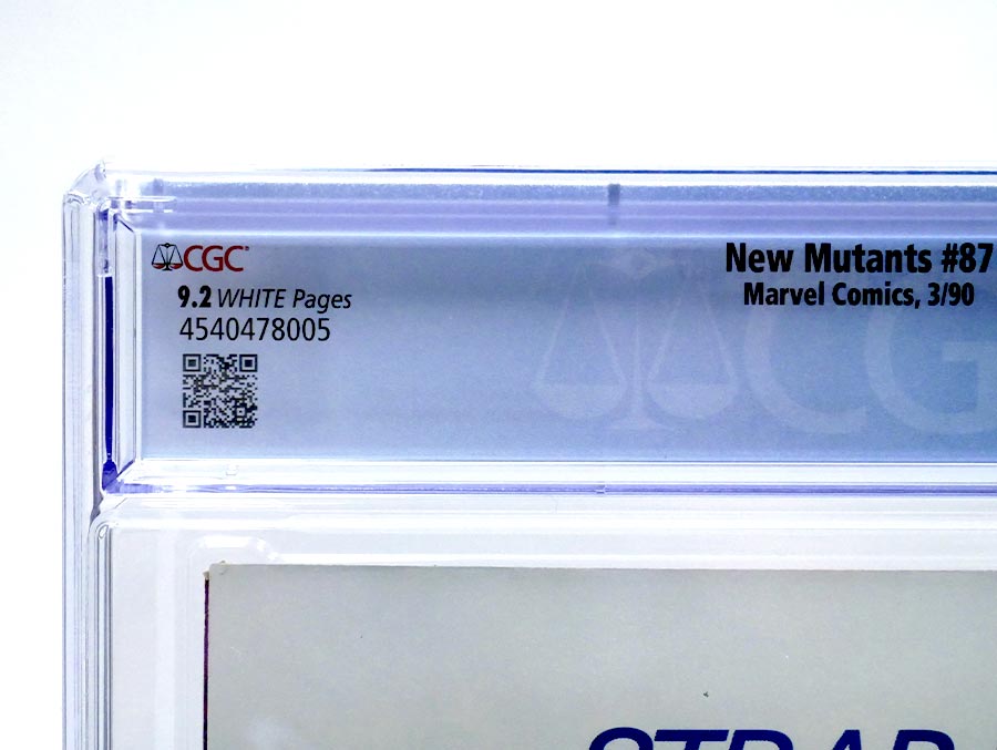New Mutants #87 Cover E CGC 9.2 1st Ptg