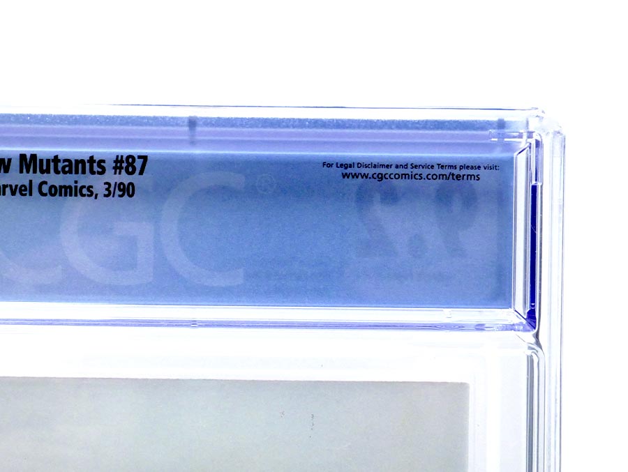 New Mutants #87 Cover E CGC 9.2 1st Ptg