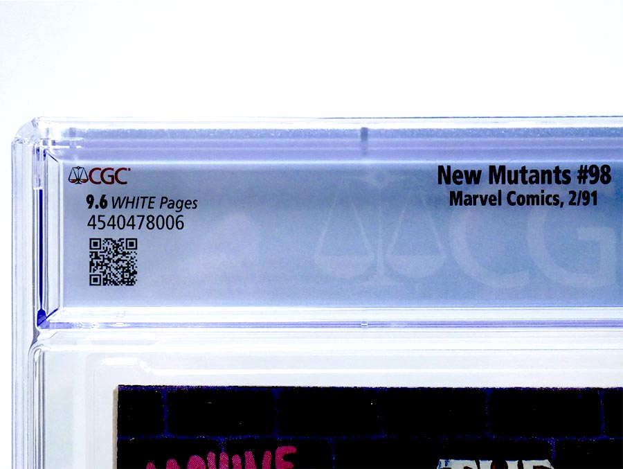 New Mutants #98 Cover G CGC 9.6