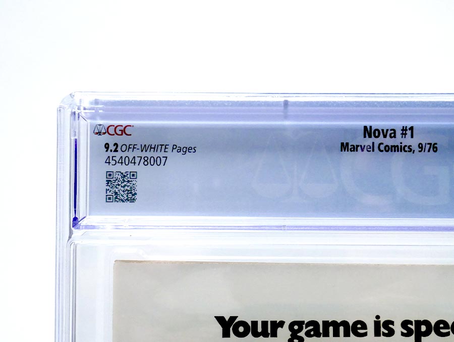 Nova #1 Cover C CGC 9.2
