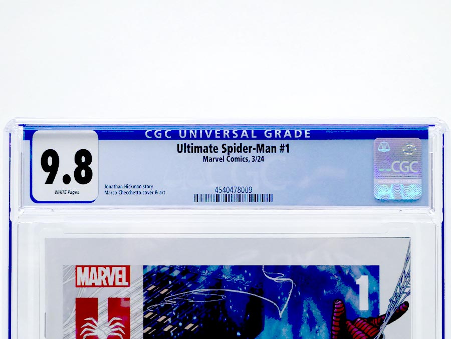 Ultimate Spider-Man Vol 2 #1 Cover Z CGC 9.8 Regular Marco Checchetto Cover 