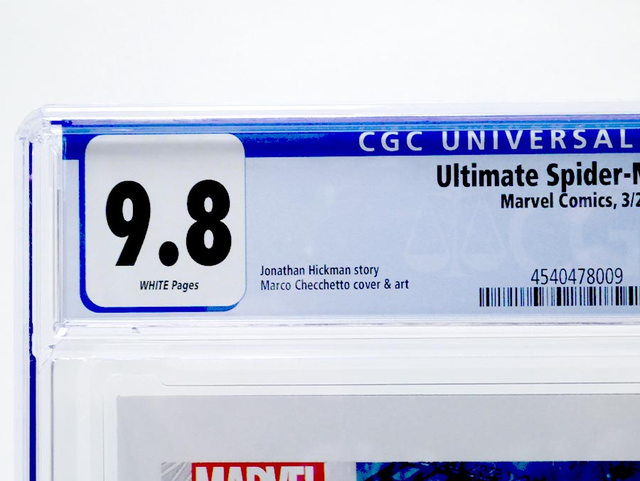 Ultimate Spider-Man Vol 2 #1 Cover Z CGC 9.8 Regular Marco Checchetto Cover 