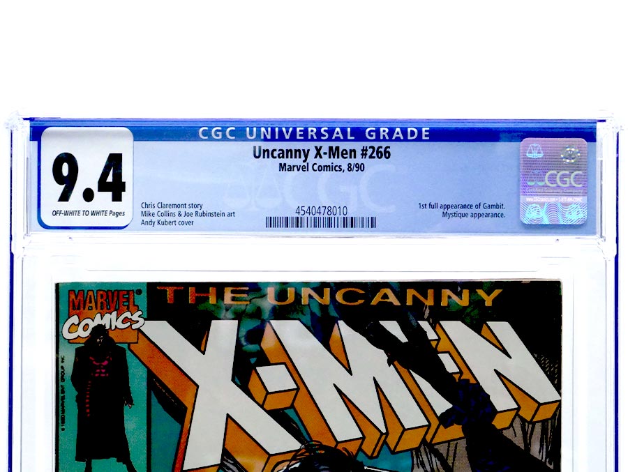 Uncanny X-Men #266 Cover K CGC 9.4