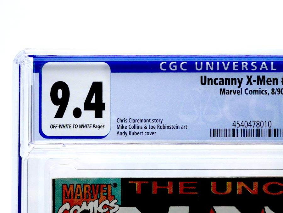 Uncanny X-Men #266 Cover K CGC 9.4