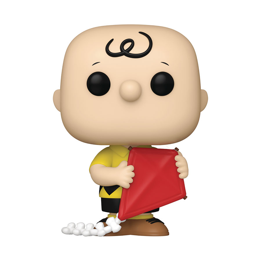 POP Animation Peanuts Charlie Brown With Kite Vinyl Figure