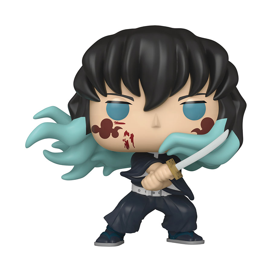 POP Animation Demon Slayer Kimetsu No Yaiba Muichiro Attack Chase Vinyl Figure