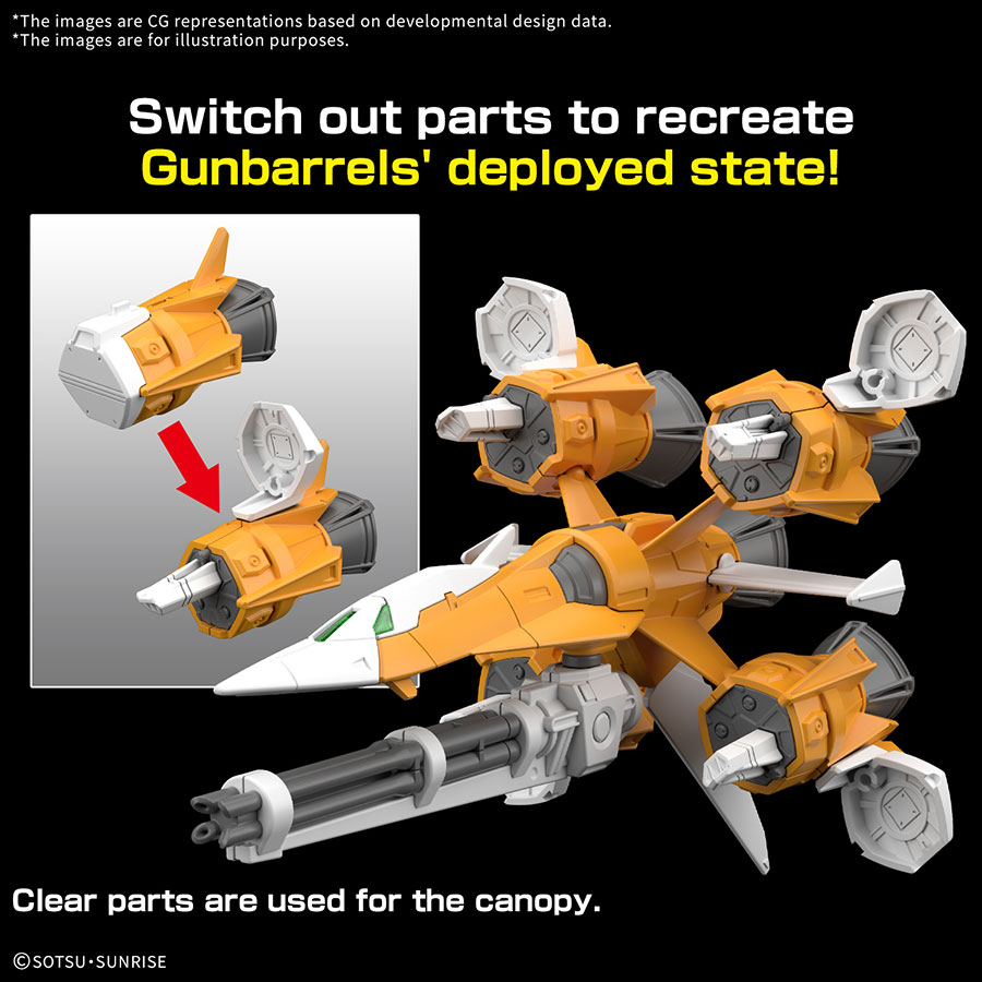 Option Parts Set Gunpla Kit #14 - Gunbarrel Striker