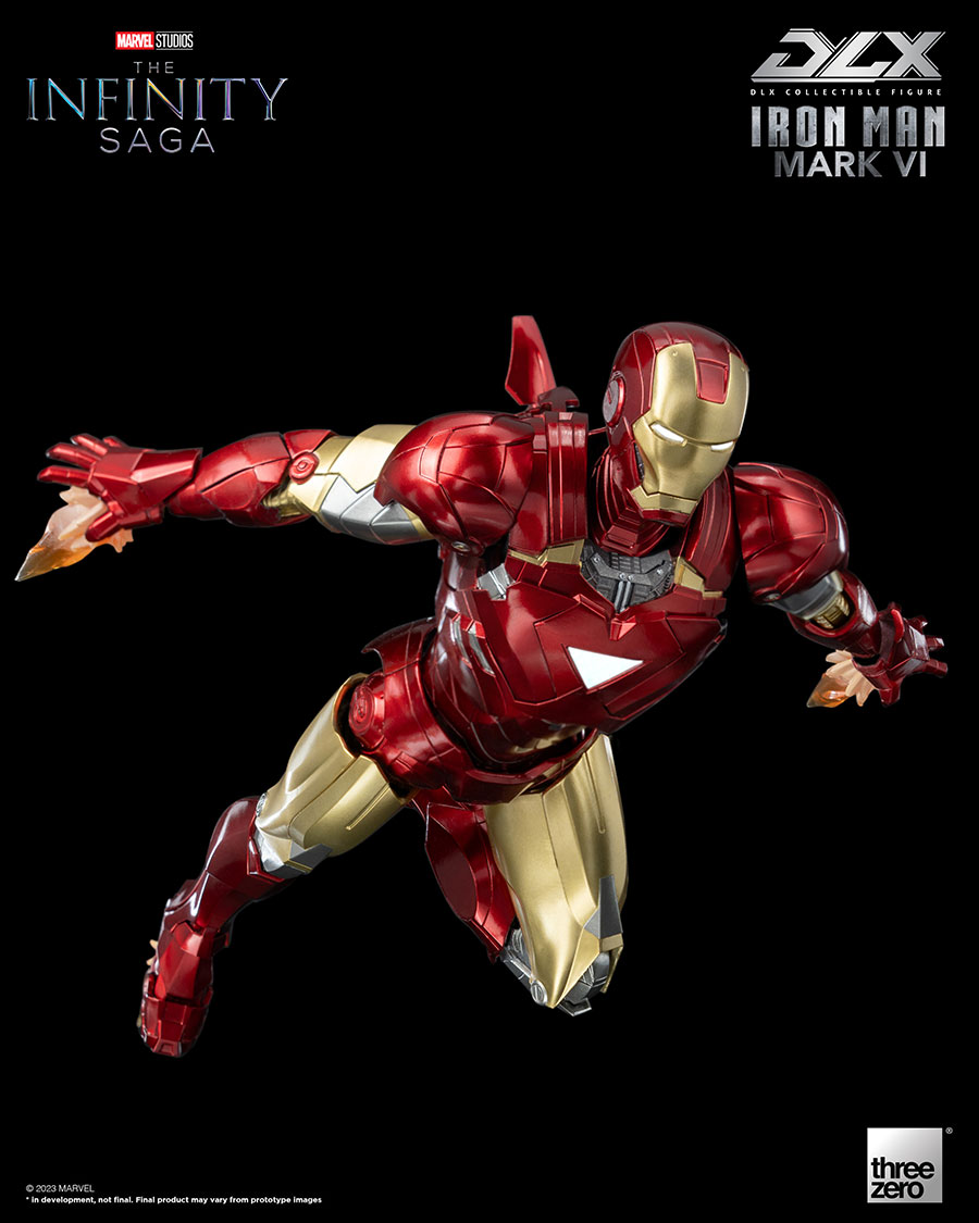 Marvel Infinity Saga Deluxe Iron Man Mark 6 Action Figure