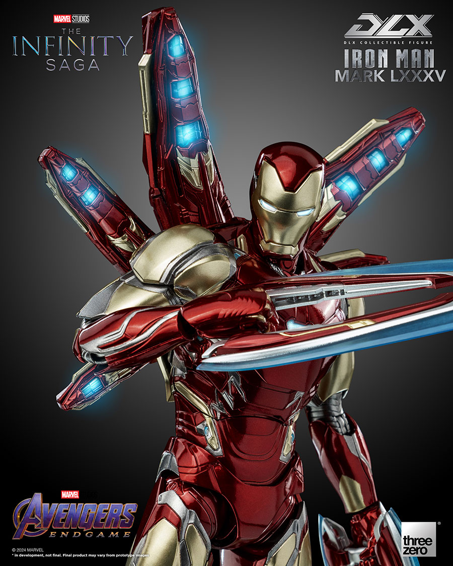 Marvel Infinity Saga Deluxe Iron Man Mark 85 Action Figure
