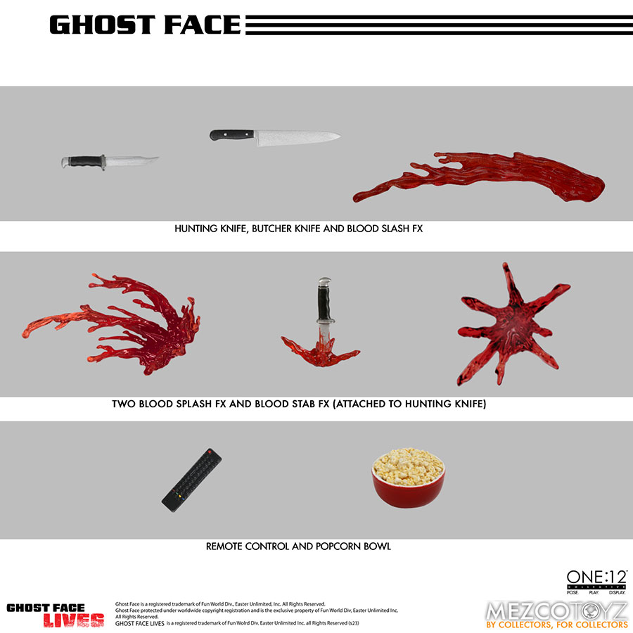 One-12 Collective Scream Ghost Face Action Figure