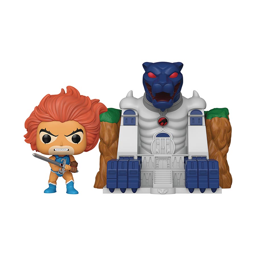 POP Town Thundercats Lion-O With Cats Lair Vinyl Figure