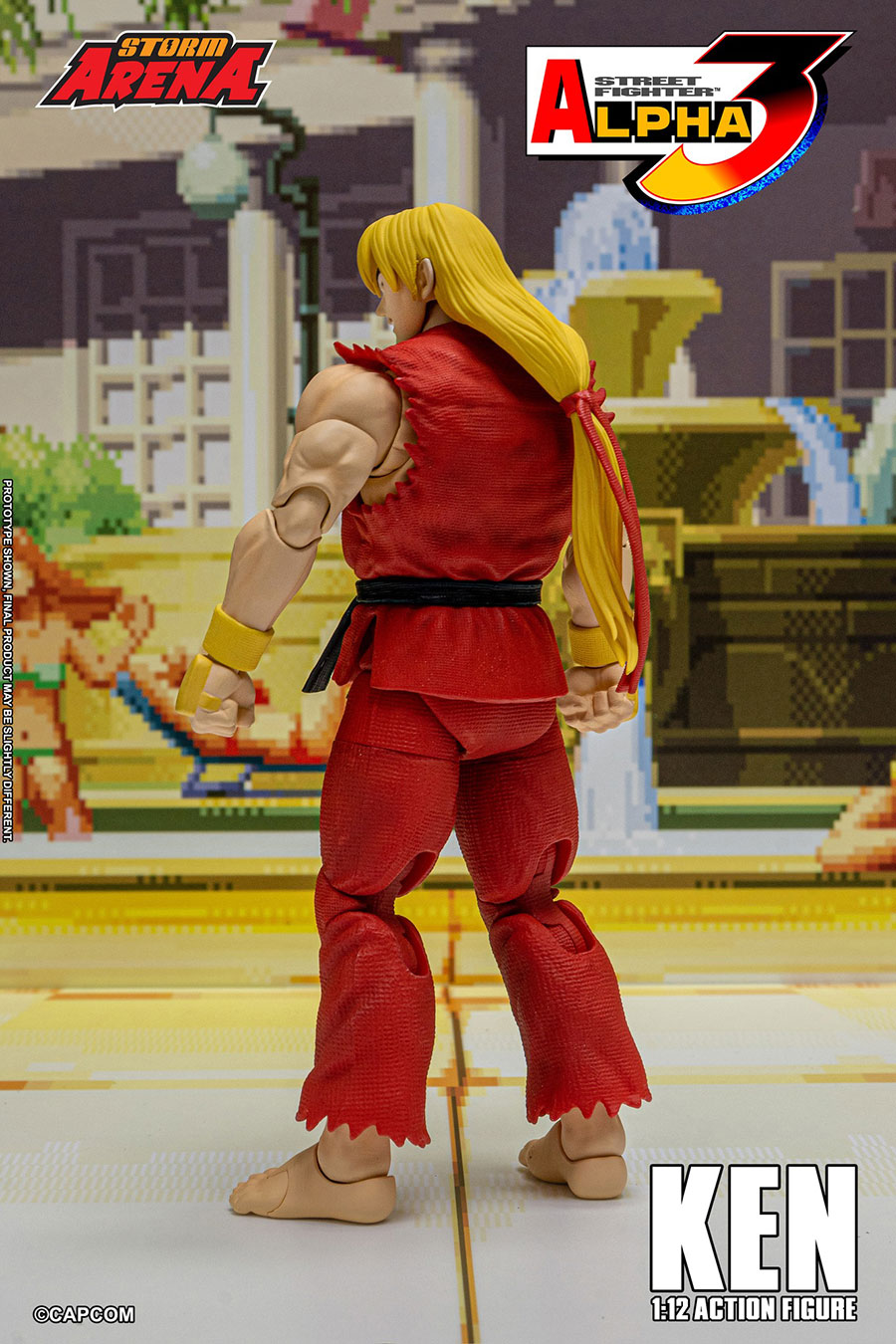 Storm Arena Street Fighter Alpha 3 Ken Masters 1/12 Scale Action Figure