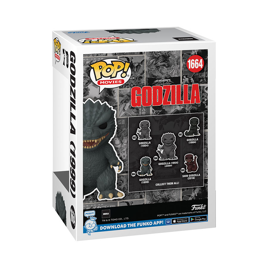 POP Movies Godzilla 70th Anniversary Godzilla 1999 Vinyl Figure