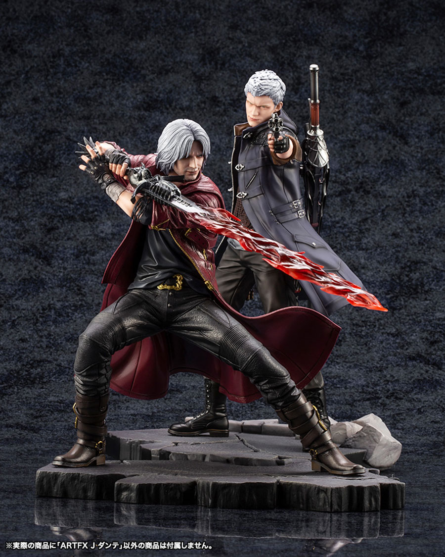 Devil May Cry 5 Dante ARTFX J Statue Reproduction Version