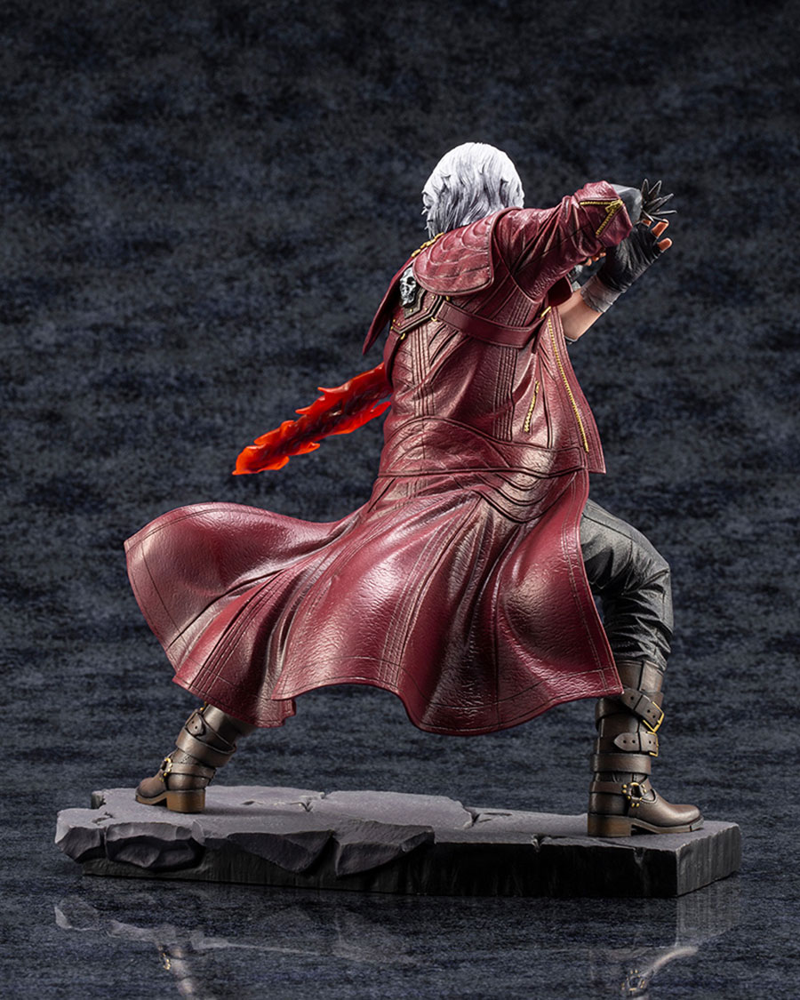 Devil May Cry 5 Dante ARTFX J Statue Reproduction Version
