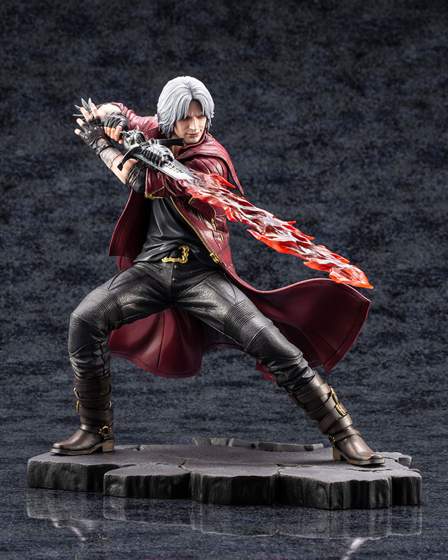 Devil May Cry 5 Dante ARTFX J Statue Reproduction Version