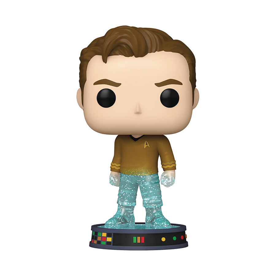 POP Plus Star Trek Transporter James T Kirk Vinyl Figure