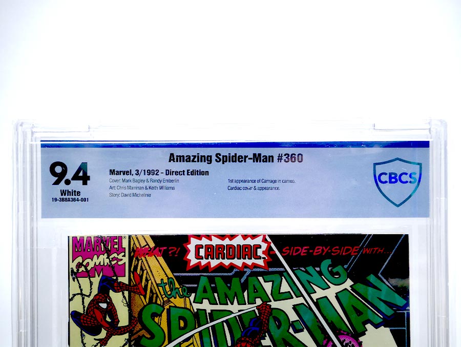 Amazing Spider-Man #360 Cover B CBCS 9.4