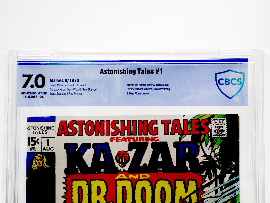 Astonishing Tales #1 Cover B CBCS 7.0