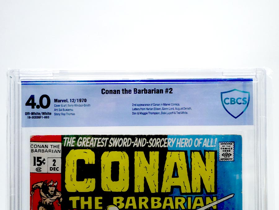 Conan The Barbarian #2 Cover B CBCS 4.0