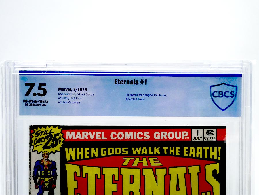 Eternals #1 Cover F Regular 25-Cent Edition CBCS 7.5