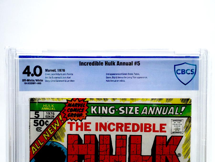 Incredible Hulk Annual #5 Cover B CBCS 4.0