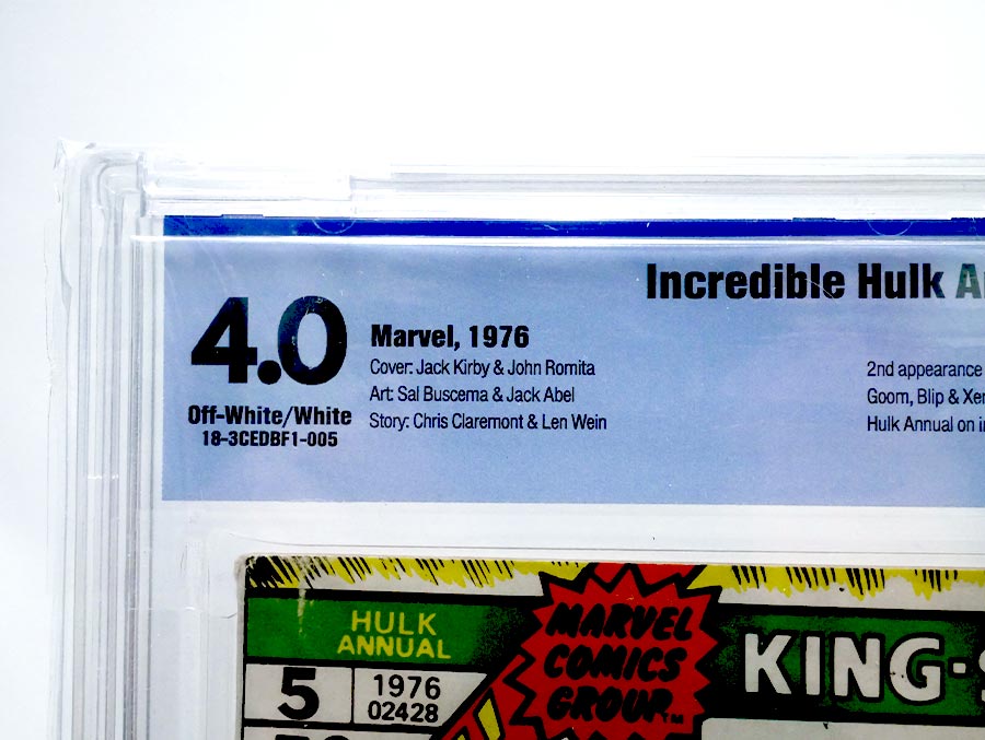 Incredible Hulk Annual #5 Cover B CBCS 4.0