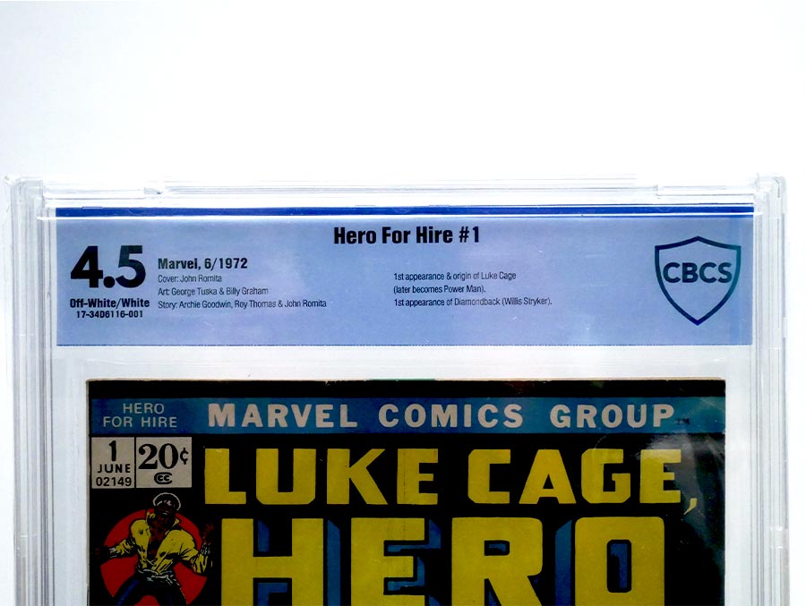 Hero For Hire #1 Cover E 1st Ptg CBCS 4.5