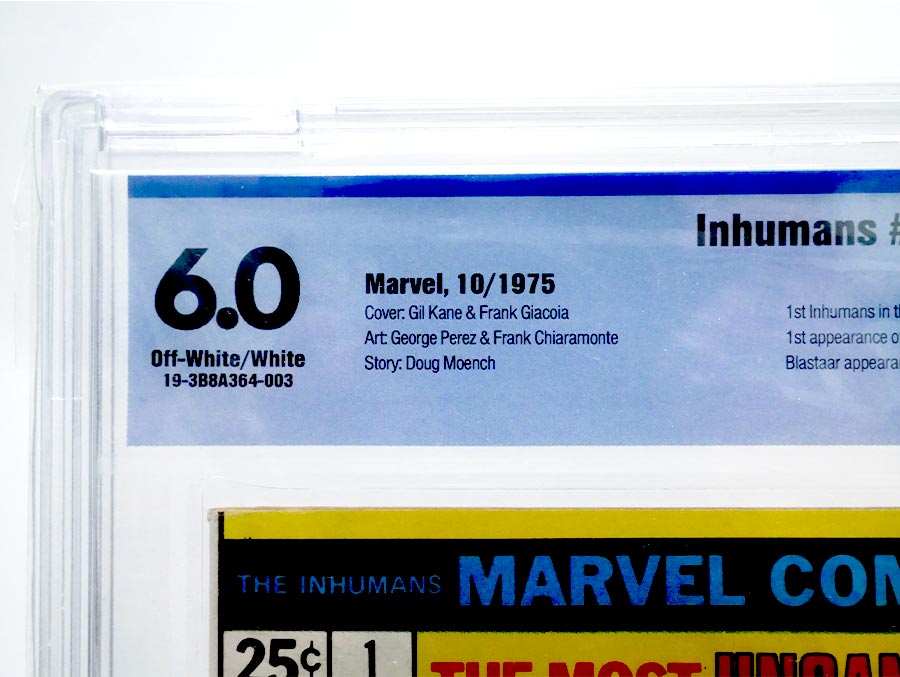 Inhumans #1 Cover B CBCS 6.0