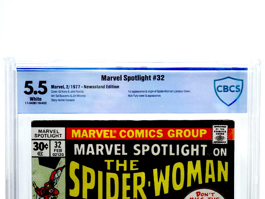 Marvel Spotlight #32 Cover C CBCS 5.5