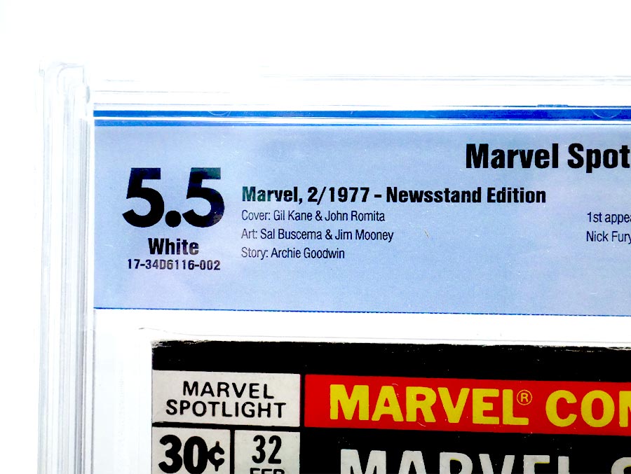 Marvel Spotlight #32 Cover C CBCS 5.5