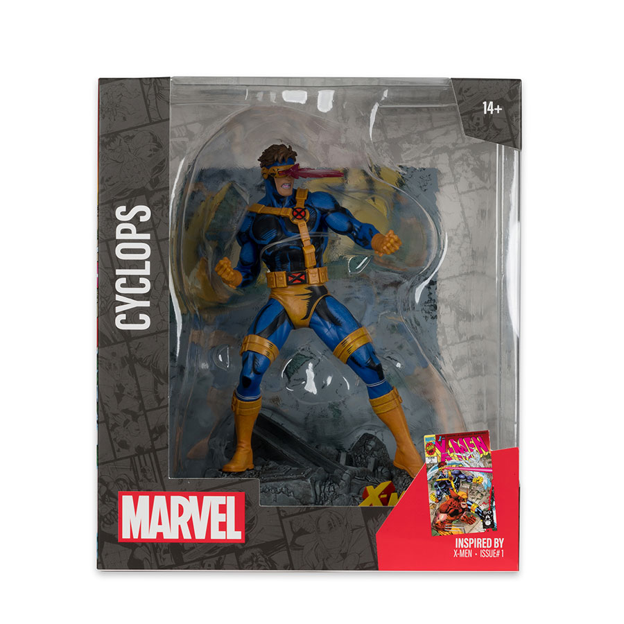 McFarlane Marvel Wave 3 Cyclops X-Men 1 1/10 Scale Figurine