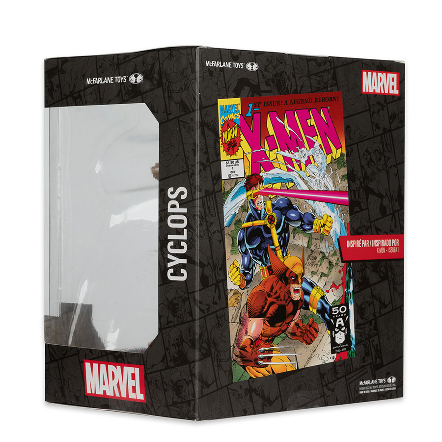 McFarlane Marvel Wave 3 Cyclops X-Men 1 1/10 Scale Figurine