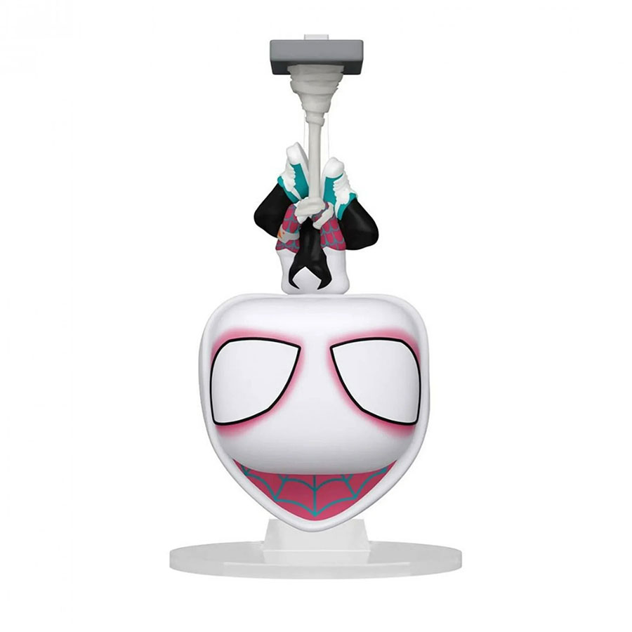 POP Marvel Spider-Man Across The Spider-Verse Spider-Gwen Entertainment Earth Exclusive Vinyl Bobble Head