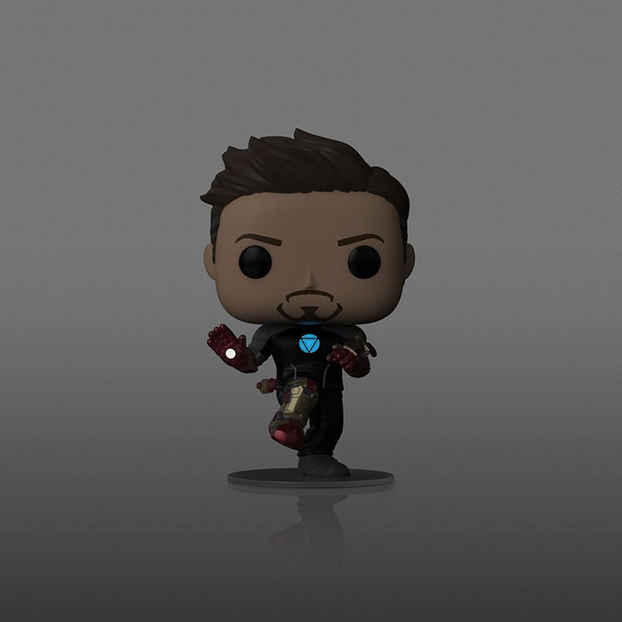 POP Marvel Iron Man 3 Tony Stark Suit-Up Glow-In-The-Dark Entertainment Earth Exclusive Vinyl Bobble Head