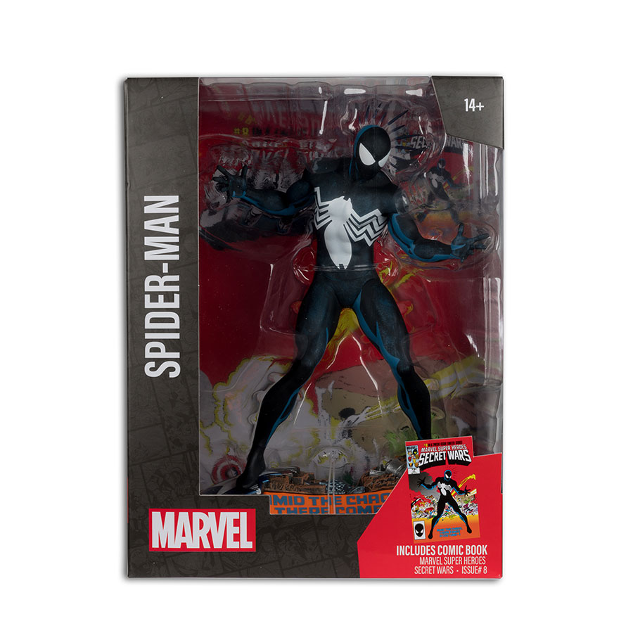 McFarlane Marvel Spider-Man Marvel Super Heroes Secret Wars 8 1/6 Scale Figurine