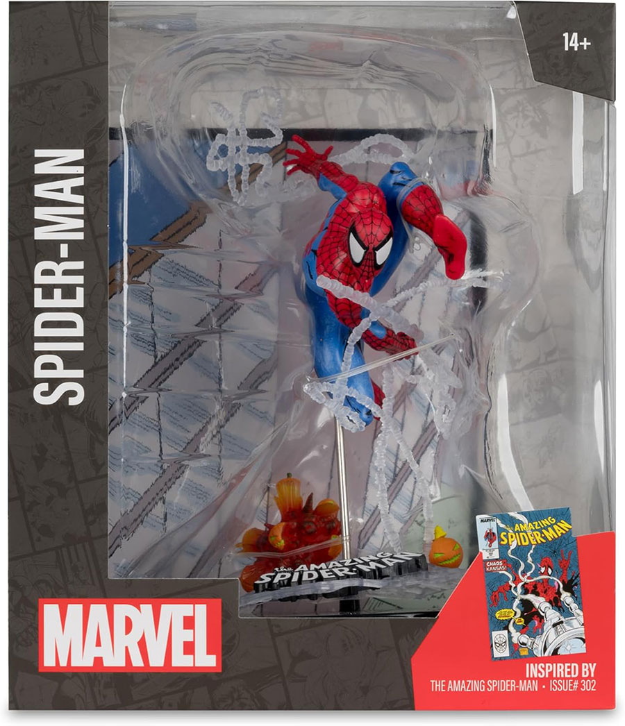 McFarlane Marvel Spider-Man Amazing Spider-Man 302 1/10 Scale Figurine