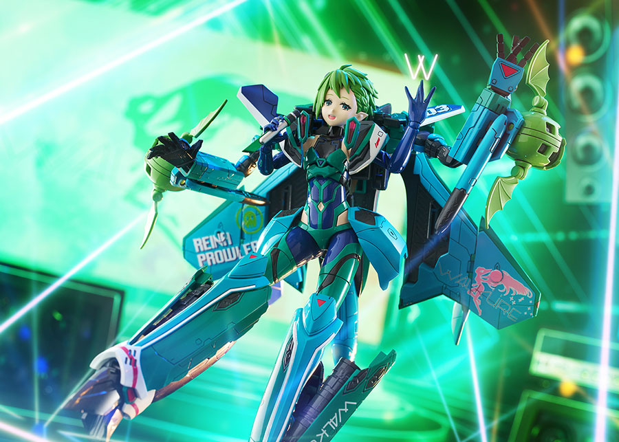 Macross Delta Variable Fighter Girls Macross Reina Model Kit