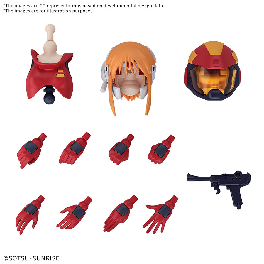 ZZ Gundam Figure-Rise Standard Kit - Ple Two