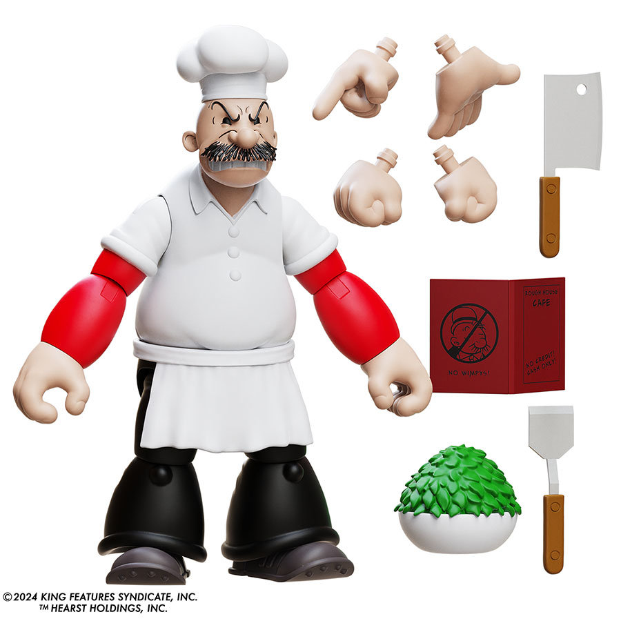 Popeye Classics Wave 3 Action Figure - Rough House