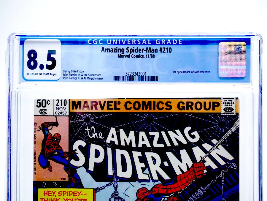 Amazing Spider-Man #210 Cover C Newsstand Edition CGC 8.5