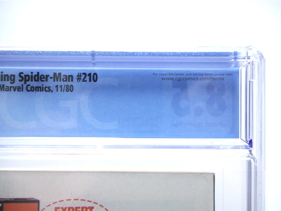 Amazing Spider-Man #210 Cover C Newsstand Edition CGC 8.5
