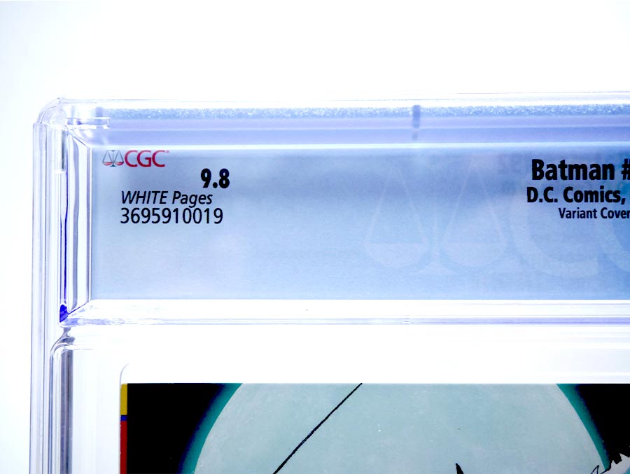 Batman Vol 3 #92 Cover L Variant Stanley Artgerm Lau Card Stock Cover CGC 9.8