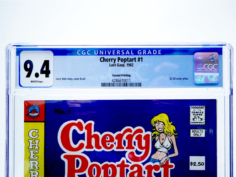 Cherry Poptart #1 Cover F 2nd Ptg CGC 9.4