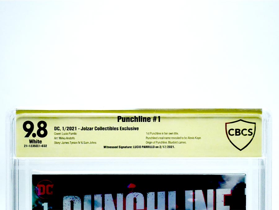 Punchline Special #1 (One Shot) Cover M Lucio Parrillo Variant Cover CBCS 9.8 Signed By Lucio Parrillo