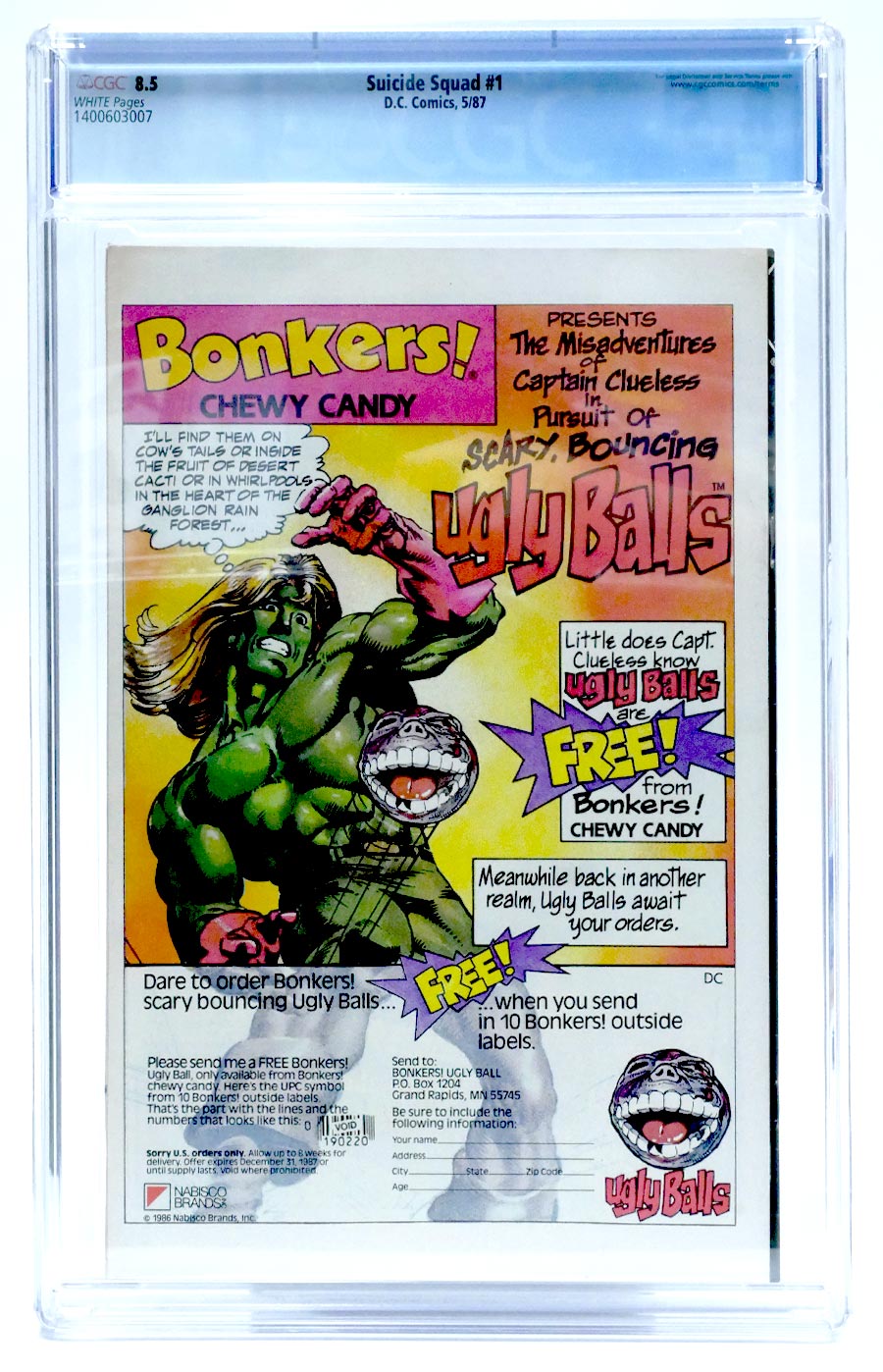 Suicide Squad #1 Cover C CGC 8.5