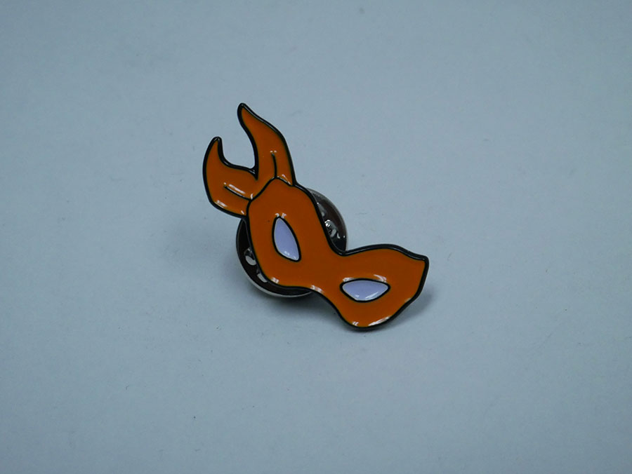Teenage Mutant Ninja Turtles Set Of 4 Mask Enamel Pin Set