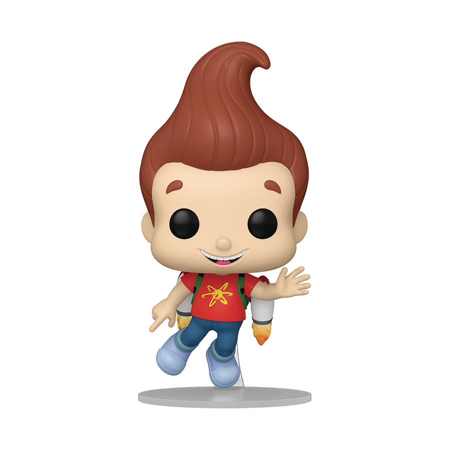 POP Animation Jimmy Neutron Jimmy Neutron With Jet Pack Vinyl Figure