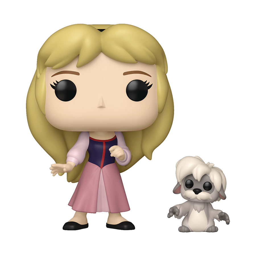POP&Buddy The Black Cauldron Eilonwy With Gurgi Vinyl Figure